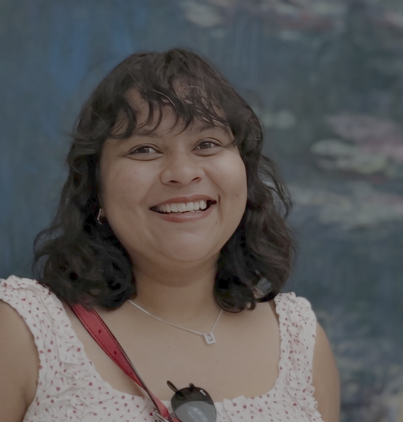 How i feel in presence of Monet's water lilies